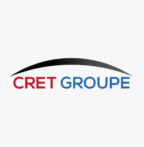 Logo de CRET-GROUPE, société de travaux en Construction, murs, cloisons, plafonds