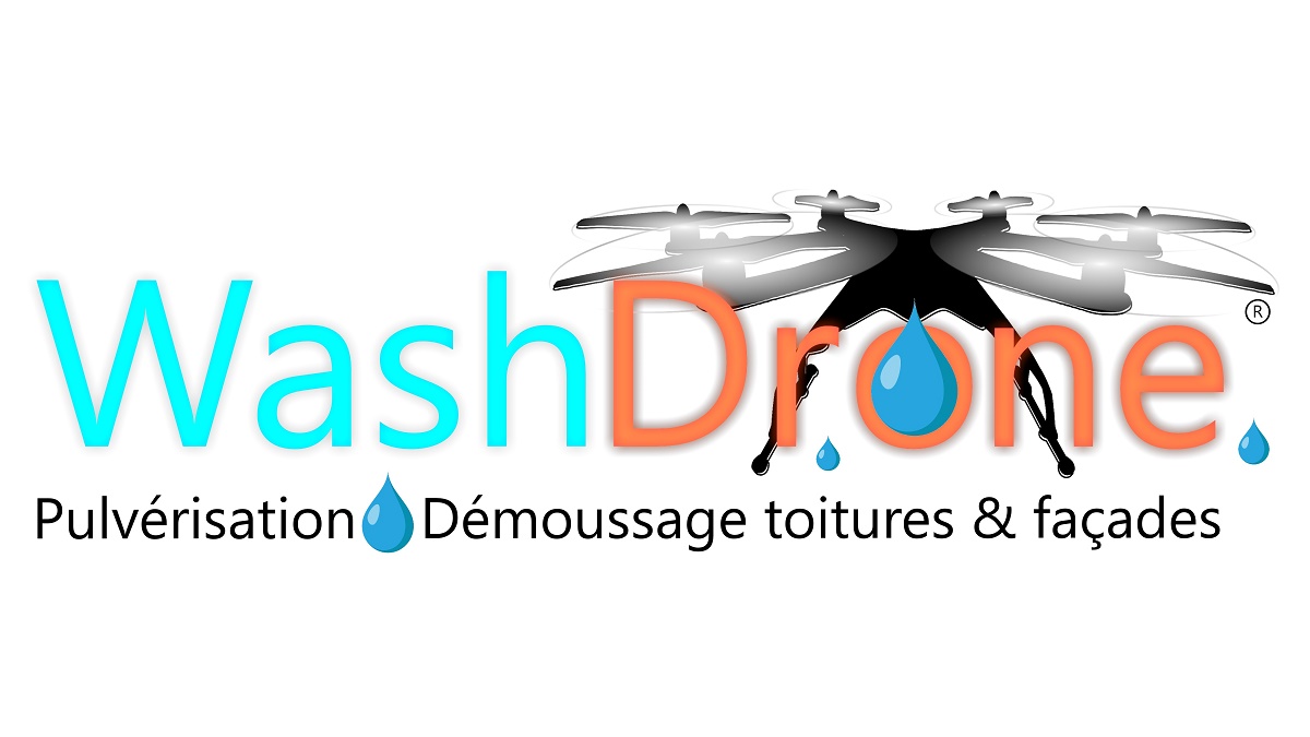 Logo de WashDrone, société de travaux en Nettoyage de copropriété