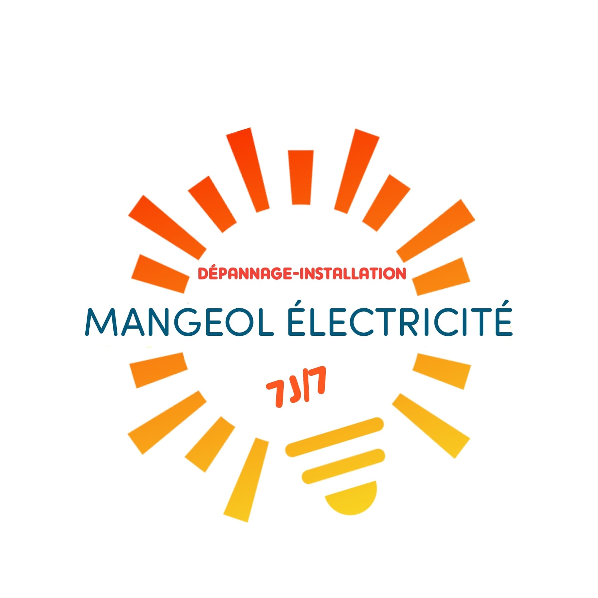 Logo de Mangeol électricité, société de travaux en Installation électrique : rénovation complète ou partielle
