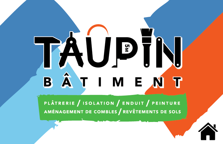 Logo de Taupin Batiment, société de travaux en Peinture : mur, sol, plafond