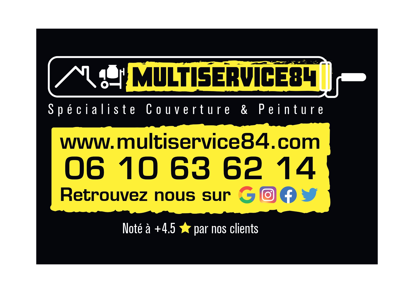 Logo de Multiservice84, société de travaux en Rénovation des charpentes