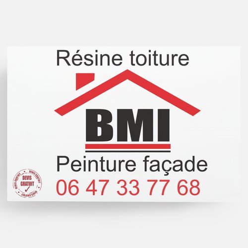 Logo de BMI façades, société de travaux en Peinture : mur, sol, plafond