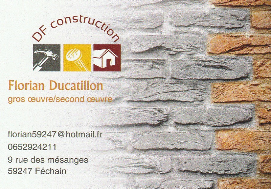 Logo de Df construction, société de travaux en Dallage ou pavage de terrasses