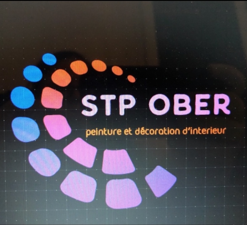 Logo de STP OBER, société de travaux en Peinture : mur, sol, plafond