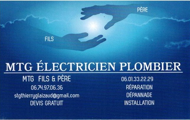 Logo de MTG ELECTRICITE, société de travaux en Petits travaux en électricité (rajout de prises, de luminaires ...)
