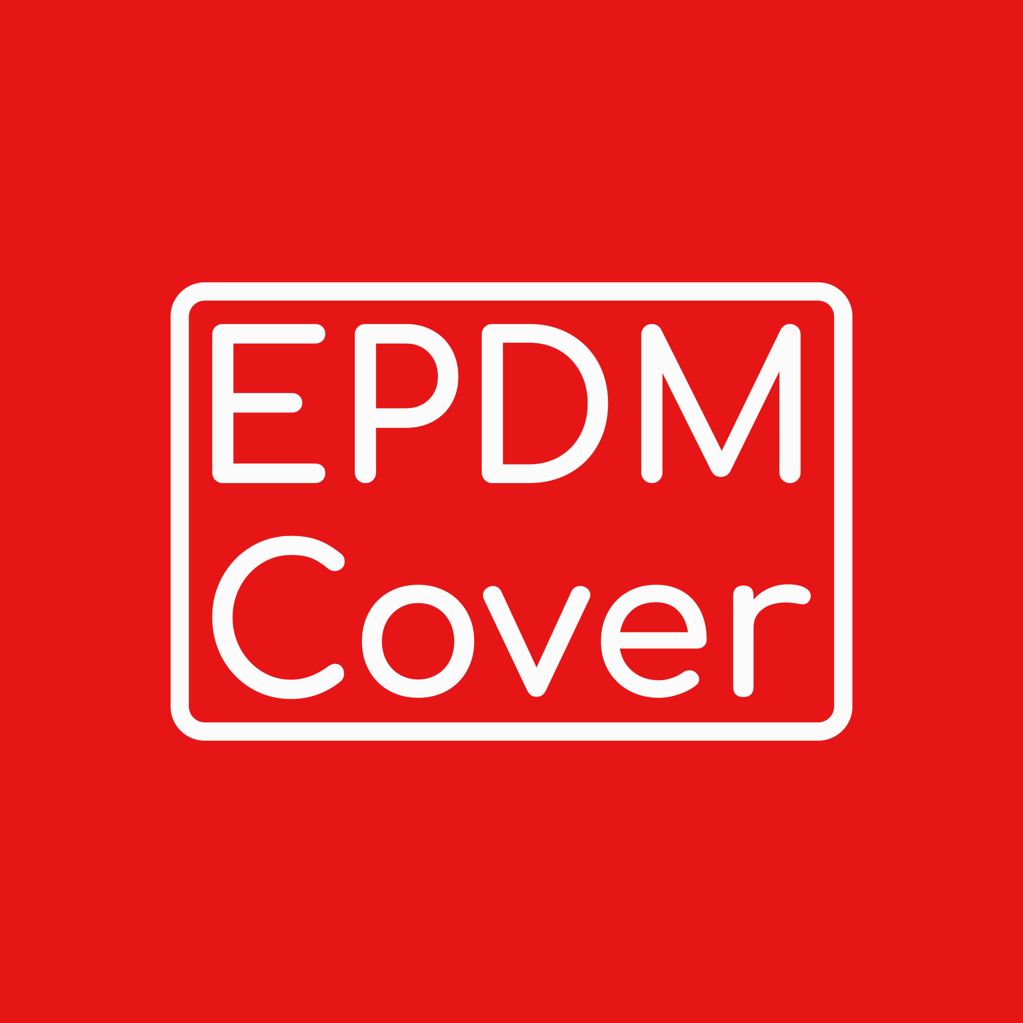 Logo de Epdm Cover, société de travaux en Couverture (tuiles, ardoises, zinc)