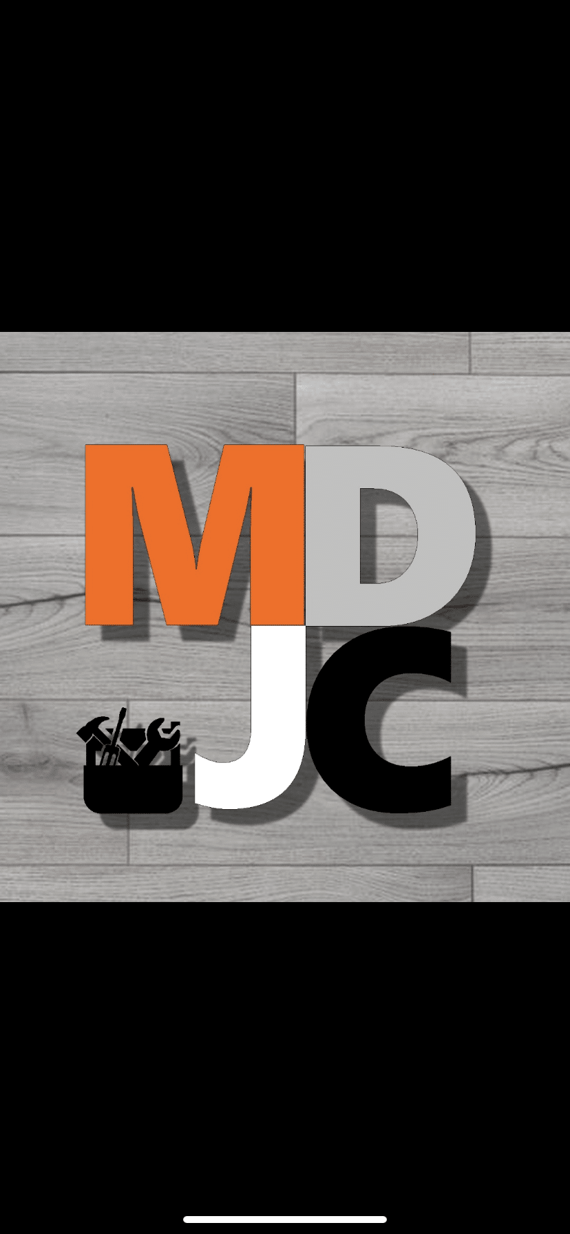 Logo de Menuiserie DJC, société de travaux en Construction, murs, cloisons, plafonds
