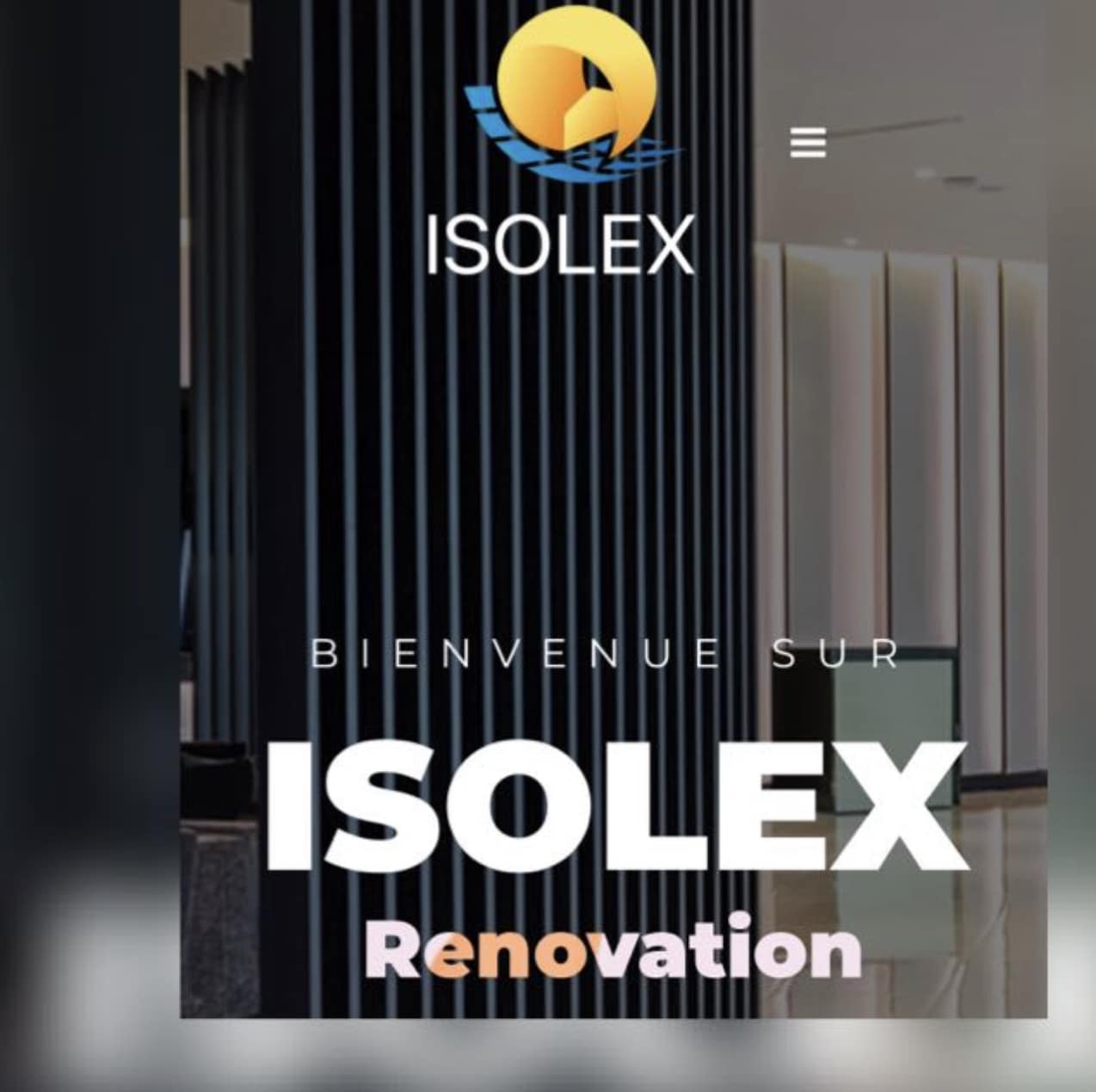 Logo de Isolex, société de travaux en bâtiment