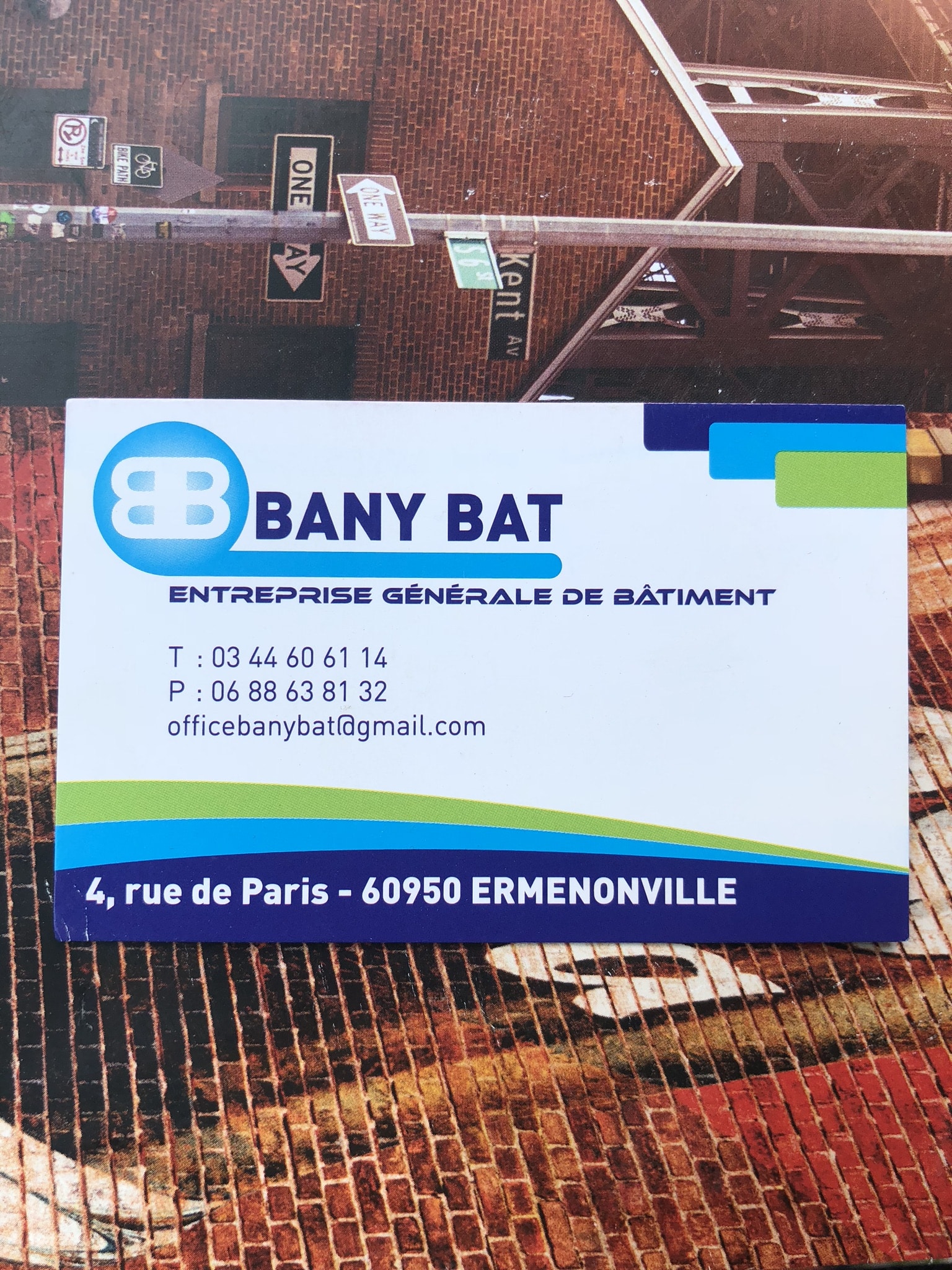 Logo de Bany bat, société de travaux en Dallage ou pavage de terrasses