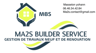Logo de Ma2s Builder Service, société de travaux en Rénovation complète d'appartements, pavillons, bureaux
