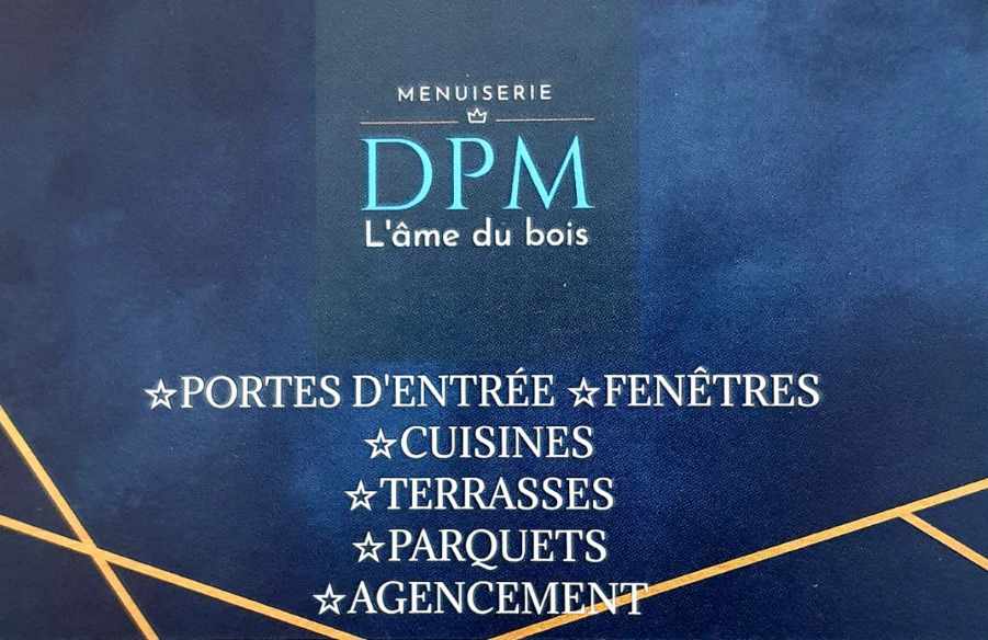 Logo de D.P.M, société de travaux en Fourniture et pose parquets