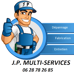 Logo de JP Multiservices, société de travaux en Portail : fourniture et installation