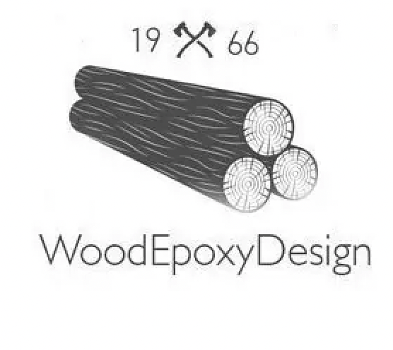 Logo de woodepoxydesign, société de travaux en Fabrication de meubles en bois sur mesure