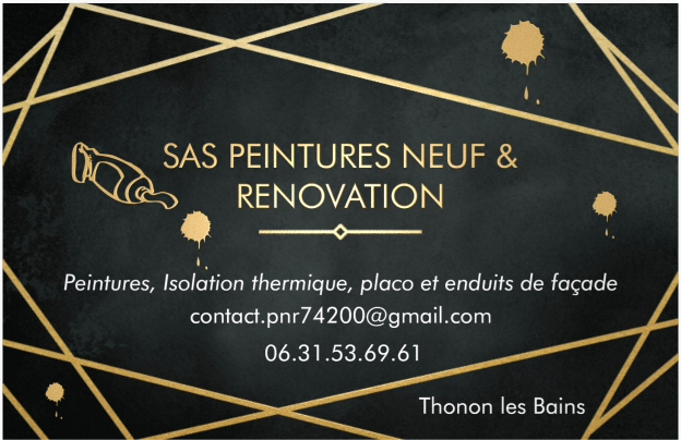 SAS PEINTURES NEUF & RENOVATION