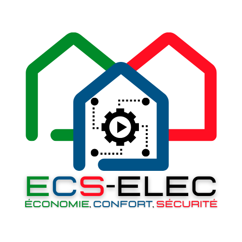 Logo de ECS-ELEC, société de travaux en Installation électrique : rénovation complète ou partielle