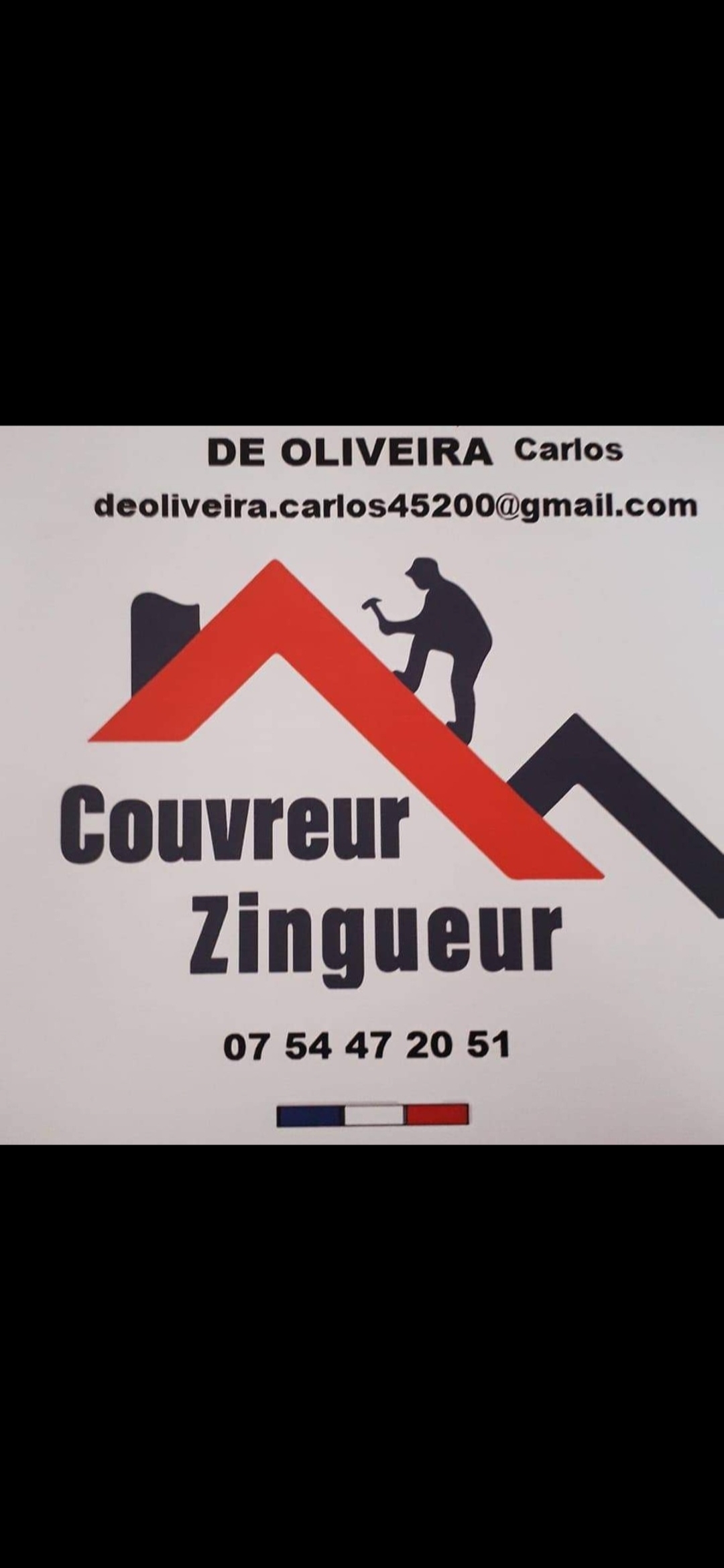 Logo de De oliveira carlos-albert, société de travaux en Rénovation ou changement de votre couverture de toit