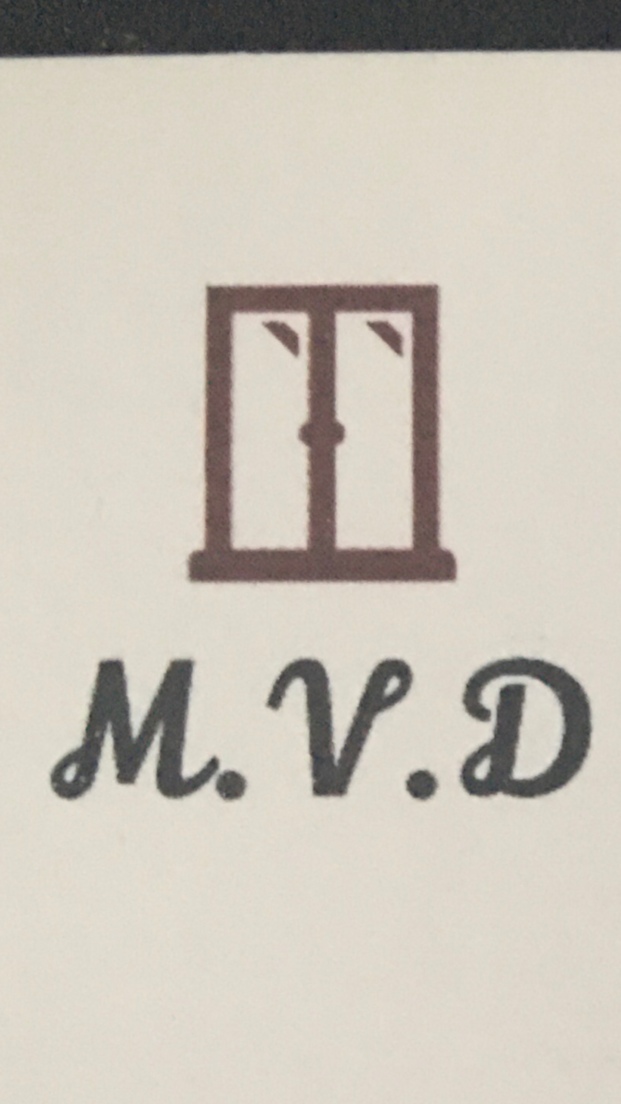 Logo de miroiterie mvd, société de travaux en Fourniture et remplacement de porte ou fenêtre en aluminium