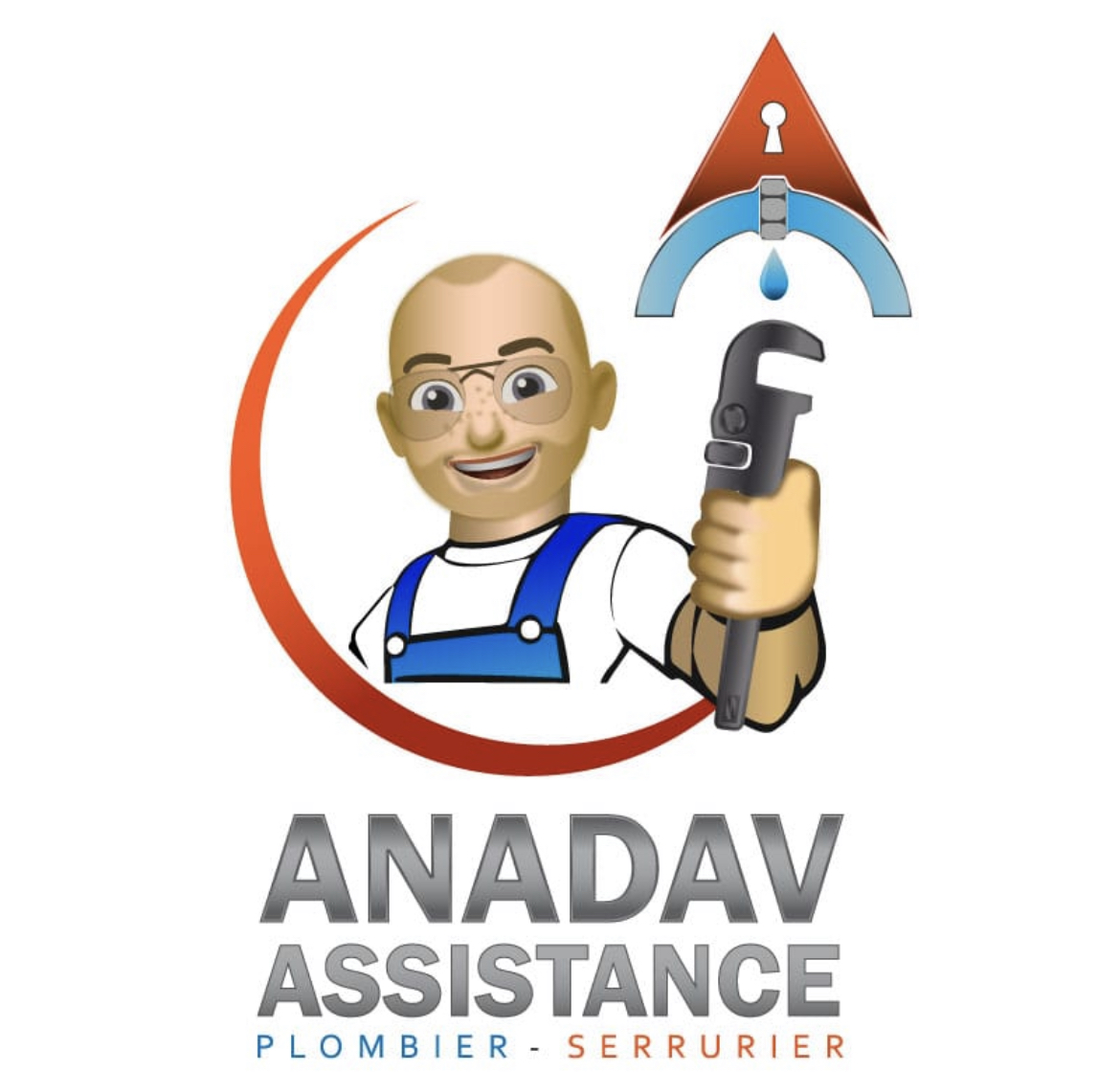 Logo de Anadav Assistance, société de travaux en Dépannage de serrures intérieures / extérieures