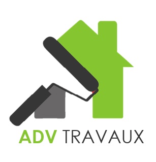 Logo de ADV TRAVAUX, société de travaux en Peinture : mur, sol, plafond