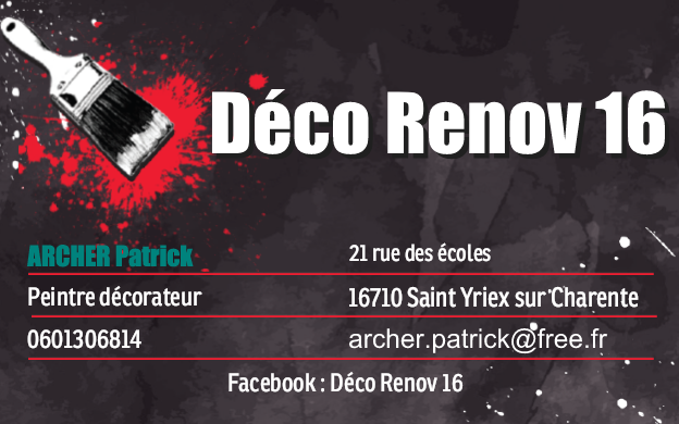 Logo de déco rénov 16, société de travaux en bâtiment