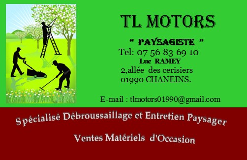 Logo de Tl Motors, société de travaux en Entretien de jardin (ponctuel ou à l'année)