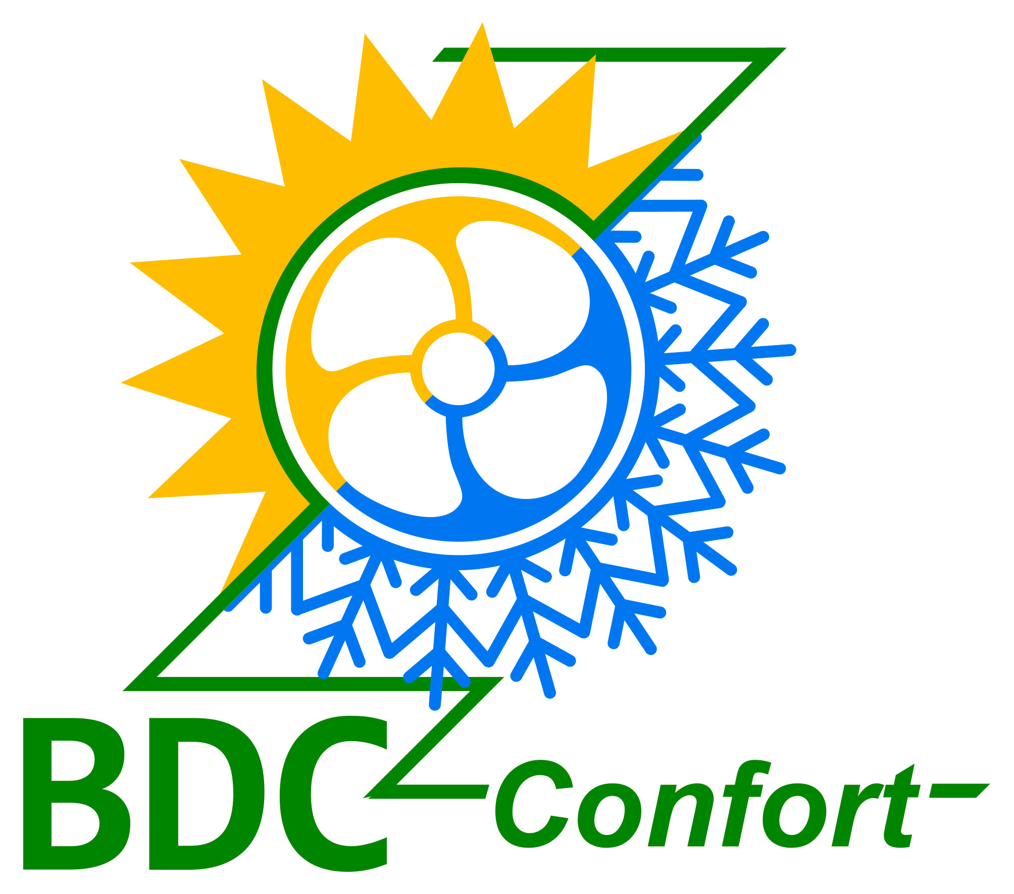 Logo de BDC Confort, société de travaux en Pompe à chaleur