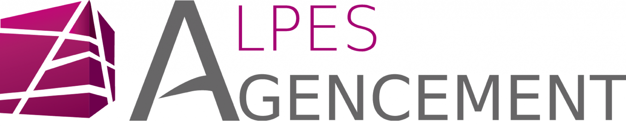 Logo de ALPES AGENCEMENT, société de travaux en Peinture : mur, sol, plafond