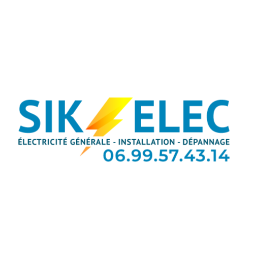 Logo de SIK ELEC, société de travaux en Installation électrique : rénovation complète ou partielle