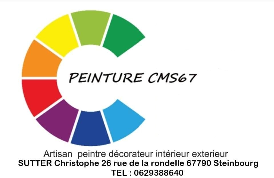 Logo de Peinture CMS67, société de travaux en Peinture : mur, sol, plafond