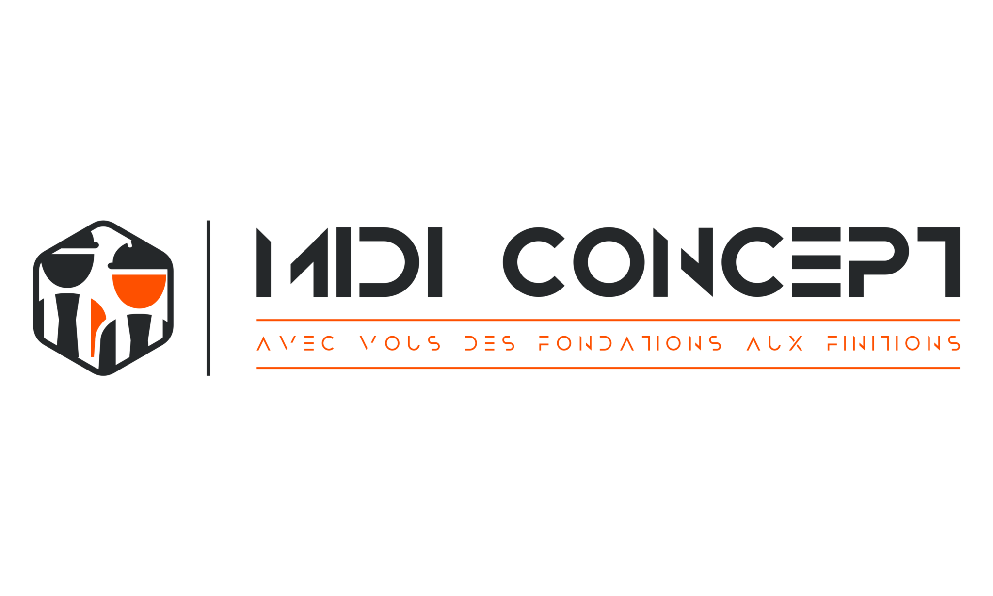 Logo de midi concept, société de travaux en Fourniture et pose de carrelage