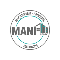 Logo de Mani renov, société de travaux en Création complète de salle de bains