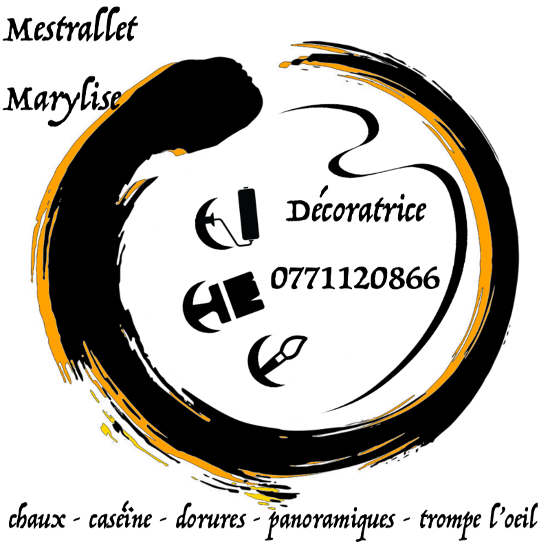 Logo de Marylise MESTRALLET, société de travaux en Peinture : mur, sol, plafond