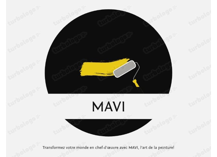 Logo de Mavi, société de travaux en Peinture : mur, sol, plafond