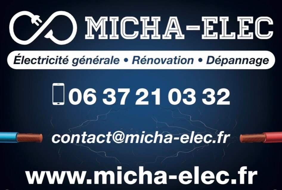 Logo de Micha-elec, société de travaux en Petits travaux en électricité (rajout de prises, de luminaires ...)
