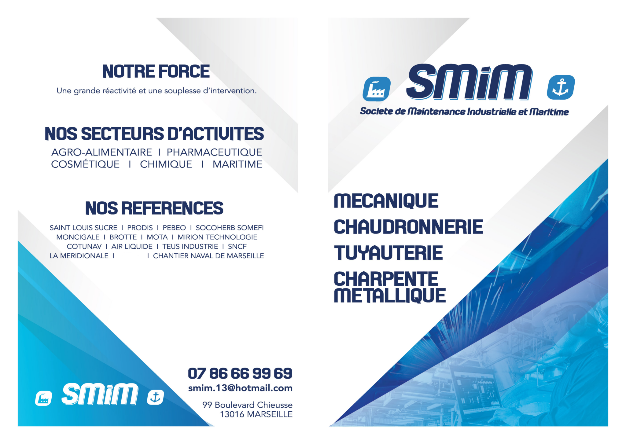 Logo de SMIM, société de travaux en Rénovation ou changement de votre couverture de toit