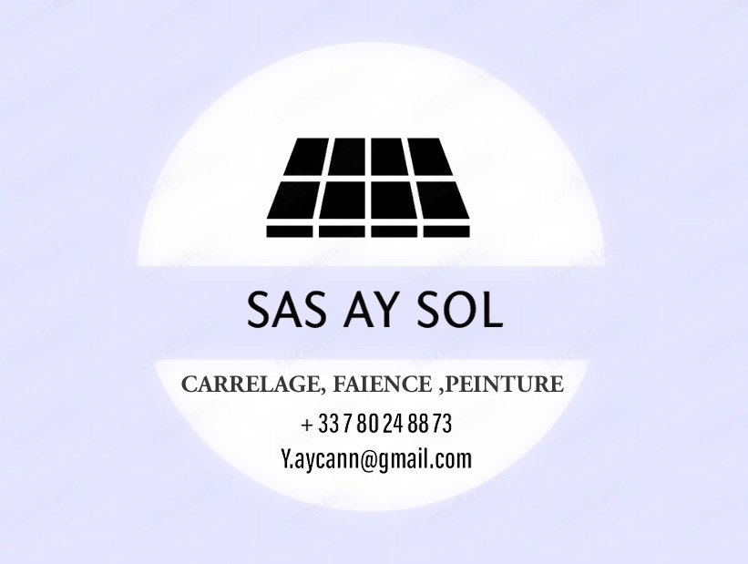 Logo de Sas AY SOL, société de travaux en Fourniture et pose de carrelage