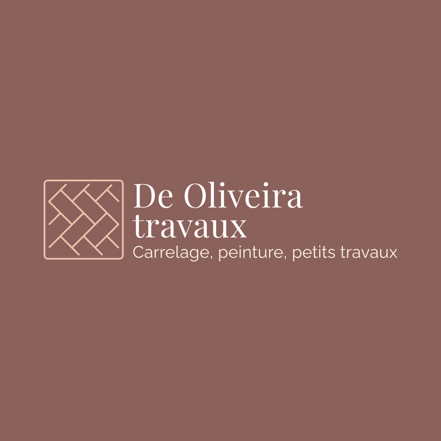 Logo de De Oliveira Romain, société de travaux en Fourniture et installation de lavabos, baignoires, douches, WC...