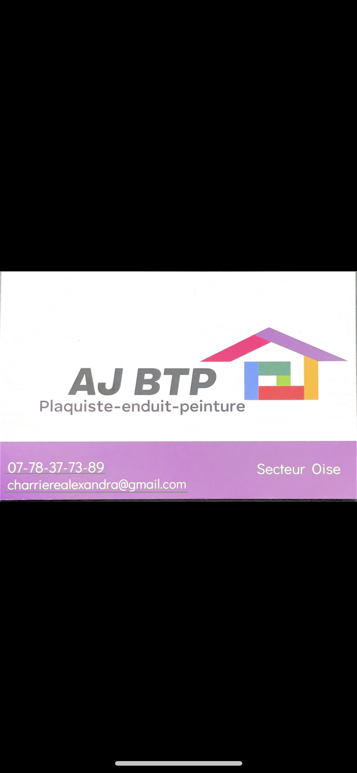 Logo de AJ BTP, société de travaux en Fourniture et pose de faux plafonds