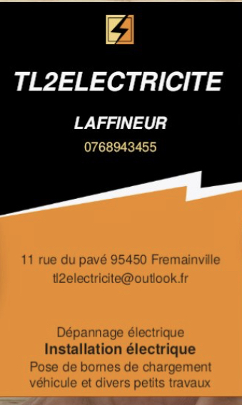 Logo de TL2electricite, société de travaux en Installation électrique : rénovation complète ou partielle