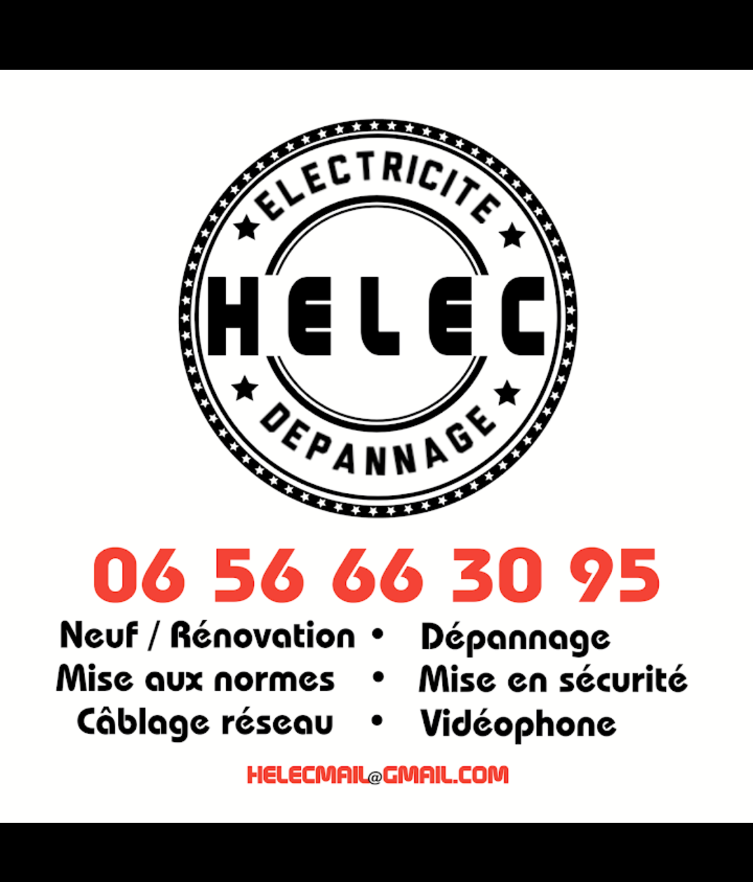 Logo de HELEC, société de travaux en Installation VMC (Ventilation Mécanique Contrôlée)