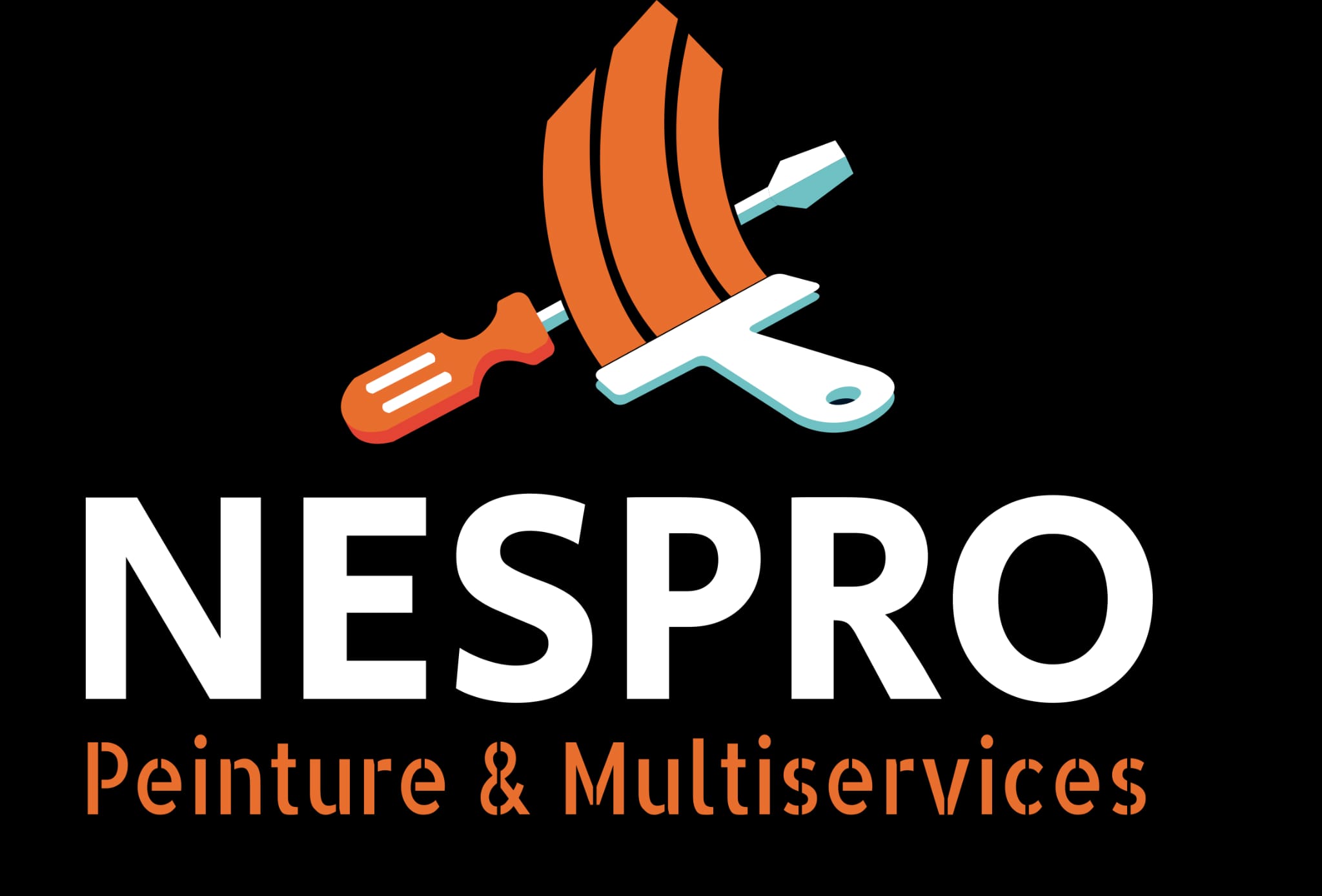 Logo de Nespro peinture & multiservices, société de travaux en Peinture : mur, sol, plafond