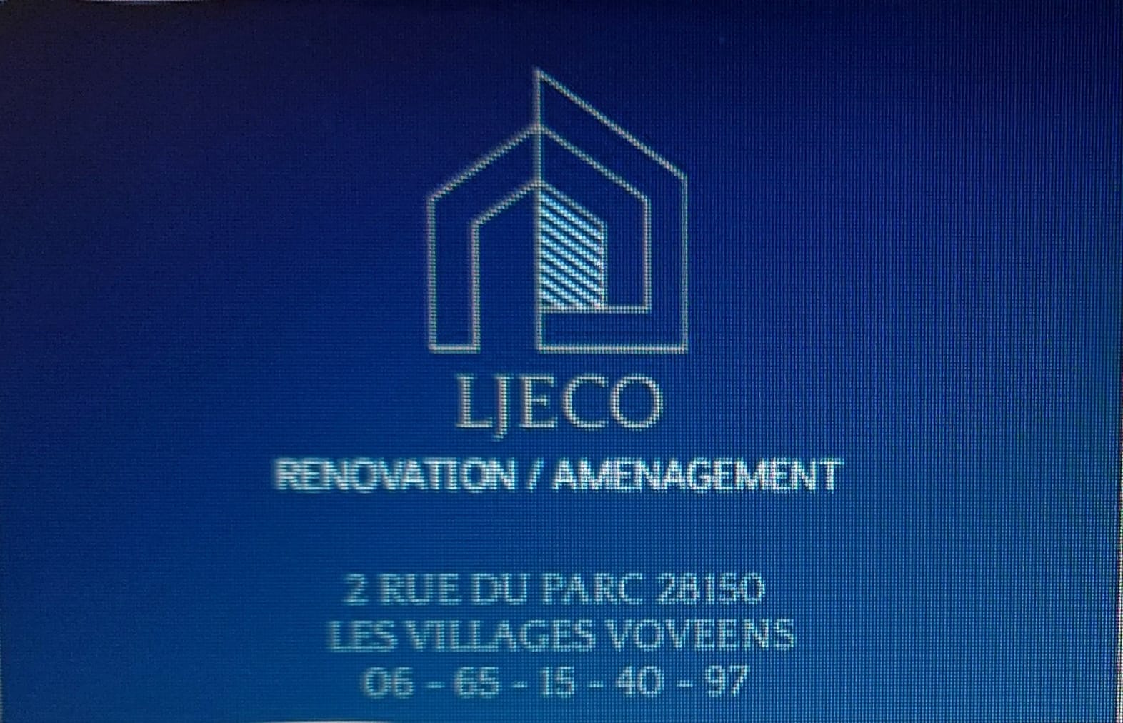 Logo de LJECO, société de travaux en Construction, murs, cloisons, plafonds