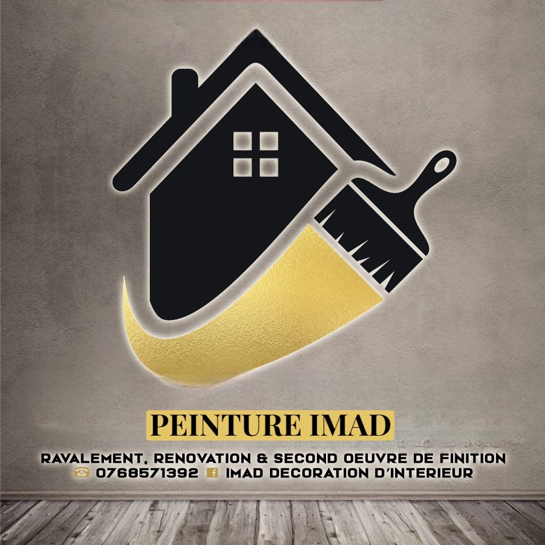 Logo de Peinture Imad, société de travaux en Rénovation complète d'appartements, pavillons, bureaux