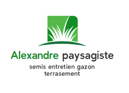 Logo de Alexandre paysagiste, société de travaux en Création de jardins, pelouses et de parcs