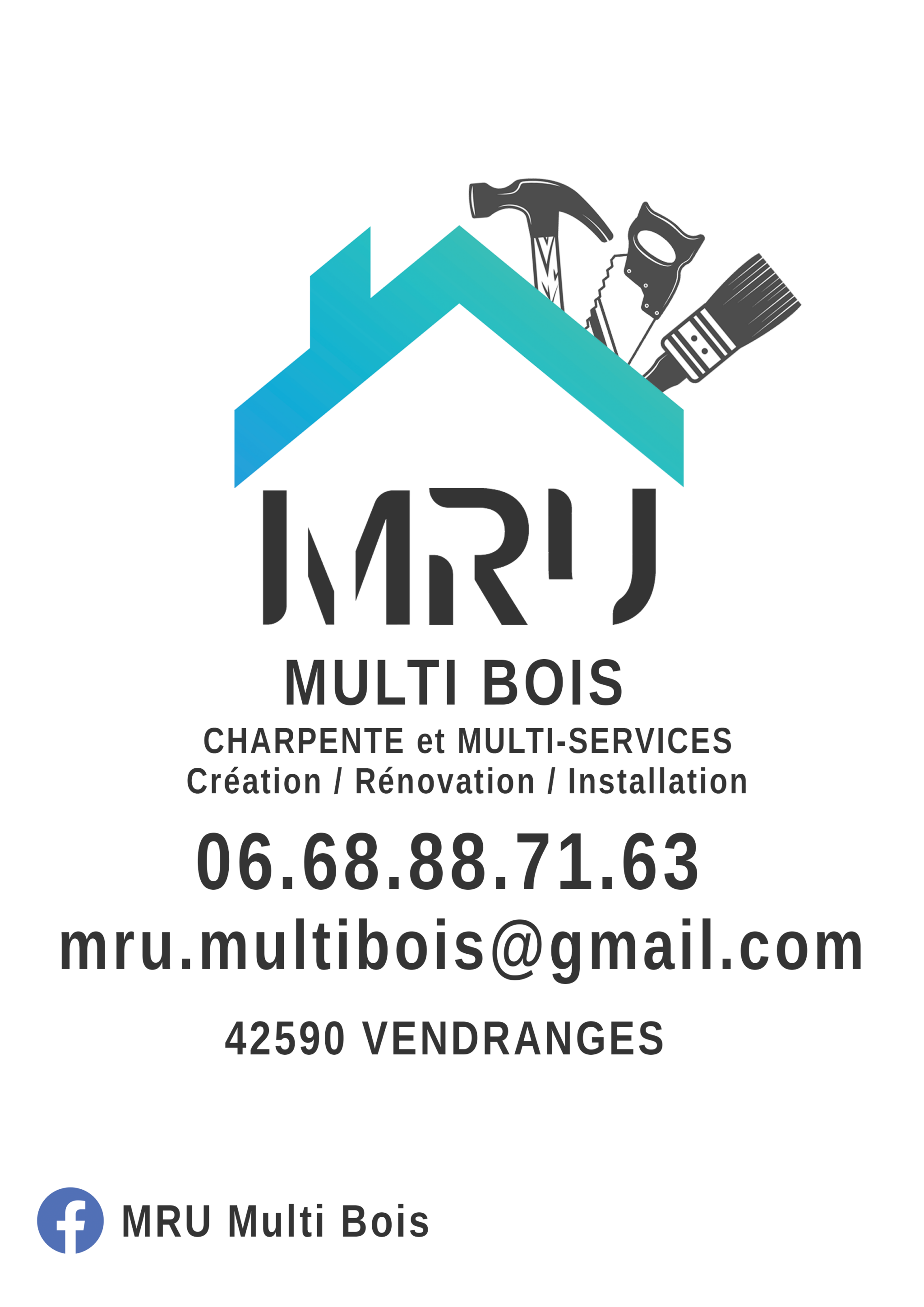 Logo de MRU MULTI BOIS, société de travaux en Réparation de toiture