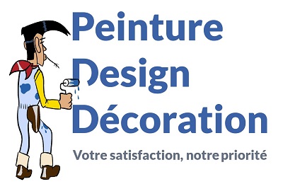 Logo de PEINTURE DESIGN DECORATION, société de travaux en Fourniture et pose de linos