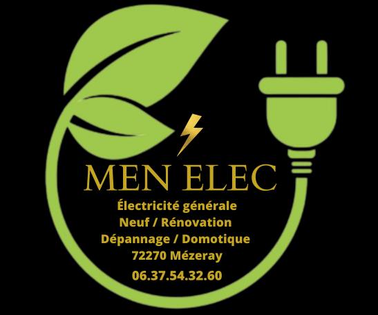 Logo de Men'elec, société de travaux en Dépannage électrique