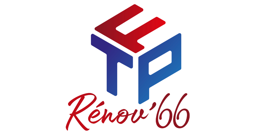 Logo de TFP RENOV'66, société de travaux en Peinture : mur, sol, plafond