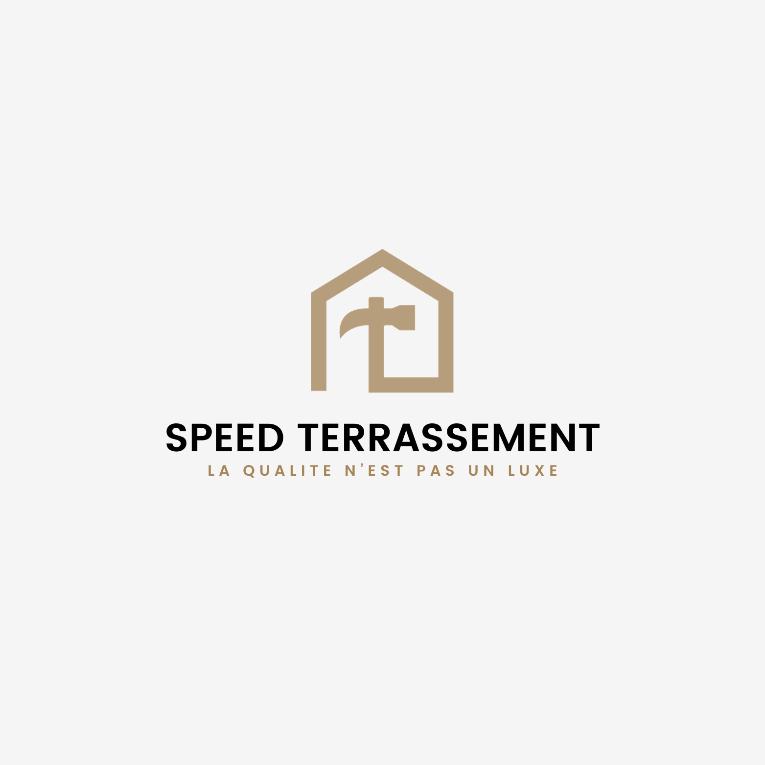 Logo de speed terrassement, société de travaux en Construction de maison