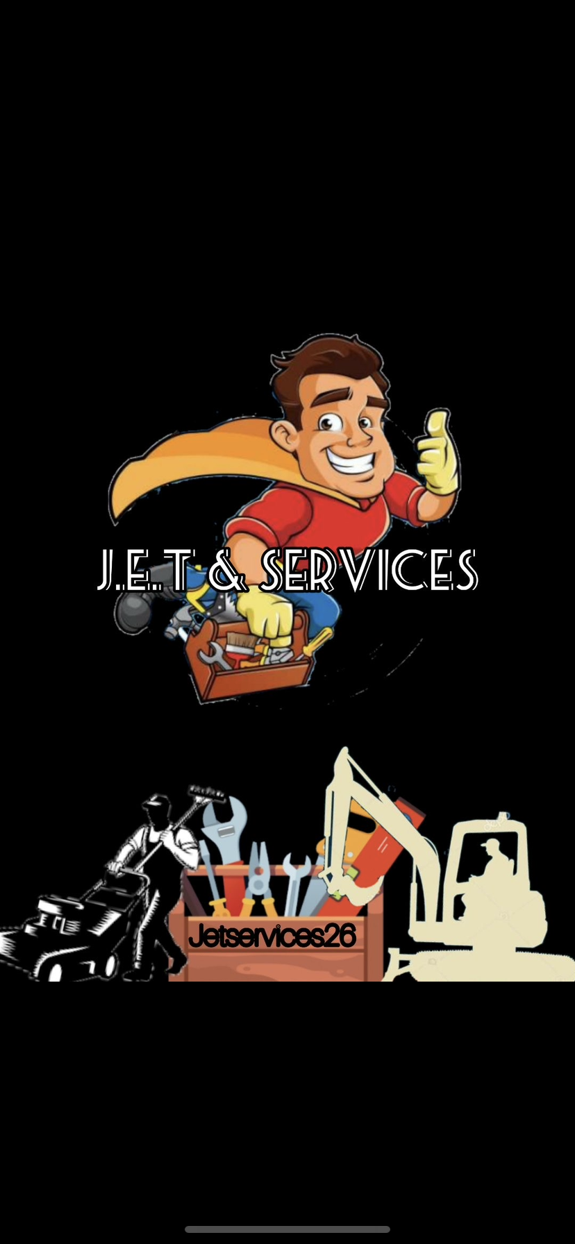 Logo de J.E.T & Services, société de travaux en Création de jardins, pelouses et de parcs